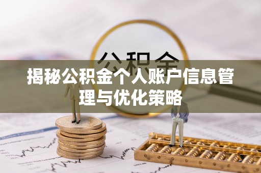 定兴揭秘公积金个人账户信息管理与优化策略