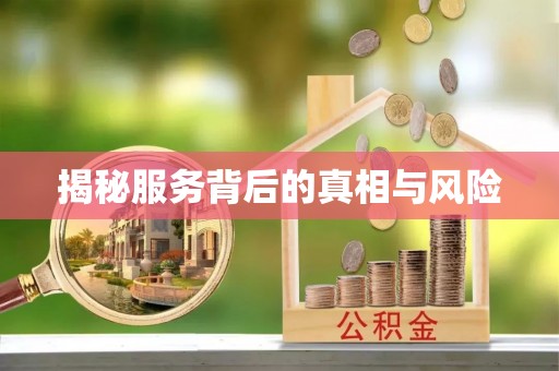 定兴揭秘服务背后的真相与风险